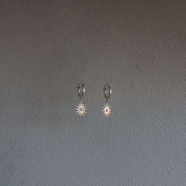SOL - Earrings - SILVER